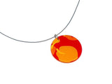 Ecoresin Necklace - Circle