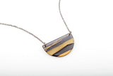 Ecoresin Necklace - Half Circle