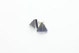 Ecoresin Stud Earrings - Triangle
