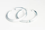 Ecoresin Hoop Earrings Large