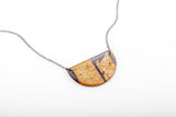 Ecoresin Necklace - Half Circle