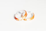 Ecoresin Hoop Earrings - Small