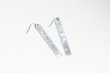 Ecoresin Earrings - Skinny