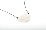 Ecoresin Necklace - Half Circle