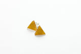 Ecoresin Stud Earrings - Triangle
