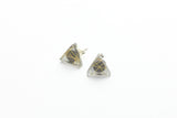 Ecoresin Stud Earrings - Triangle