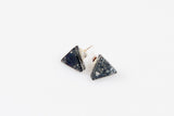 Ecoresin Stud Earrings - Triangle